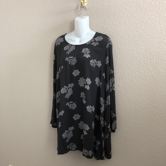 🍍Mossimo Supply Co Floral Print Peasant Dress - Picture 3 of 8